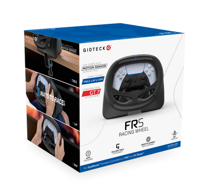 FR5 Racing Wheel Dock for DualSense Controllers - Gyro Racing - PS5, PC