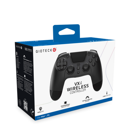 VX4 Wireless Controller for PS4 PC Black